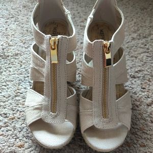 Merona Nude Wedges